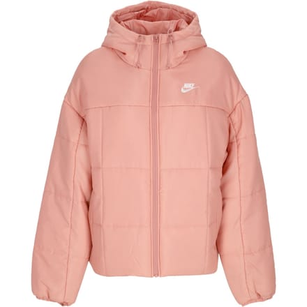 W Essential Thermic Classic Puffer donsjack voor dames rood sterrenstof/wit