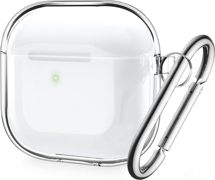 YONO Hoesje geschikt voor Airpods 4 - Case - Siliconen - Transparant