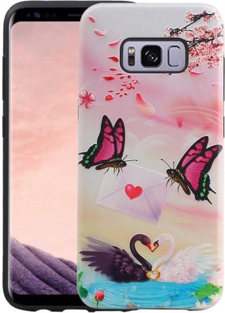 Vlinder Design Hardcase Backcover - Hoesje Geschikt voor Samsung Galaxy S8