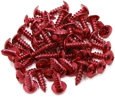 Dailygoods- Bouten 5 mm - Schroeven - Moeren - Corrosiebestendig - Zelftappend - Universele pasvorm (50 stuks)