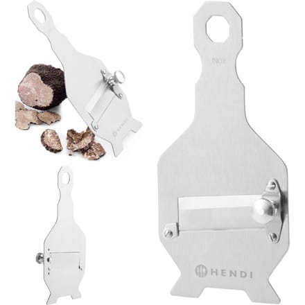 Trancheuse à mandoline pour truffes réglable 0,2-3 mm - Hendi 229835