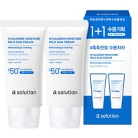 dot solution - a. solution Hyaluron Moisture Mild Sun Cream Set 2 pcs