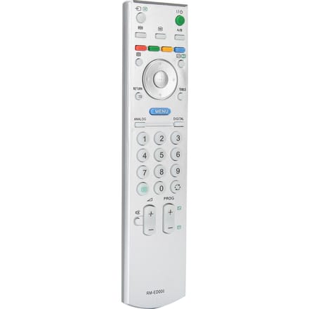 Télécommande universelle de remplacement pour téléviseur LED haute définition Sony white