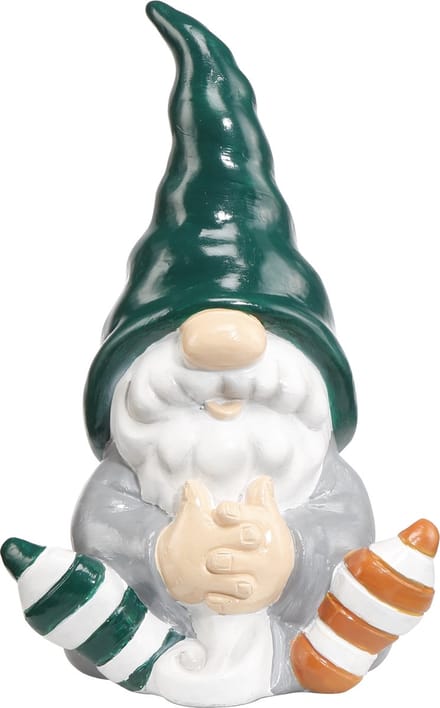 Goebel - Kerst | Decoratief beeld / figuur Kabouter Knut | Polyresin - 31cm