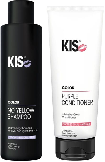 Kis - No Yellow - Duo Set Shampoo 250 ml + Conditioner 250 ml