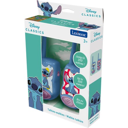 Lexibook Disney Stitch Walkie-Talkies (200m)