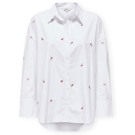 ONLY - ONLOREGON ALVA LS EMB SHIRT WVN - Meisjes - Blouses