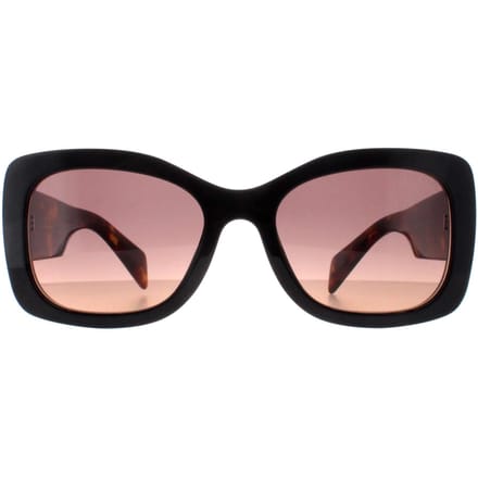 Prada PRA08S 12O50C mahonie bruin gradiÃ«nt zonnebril