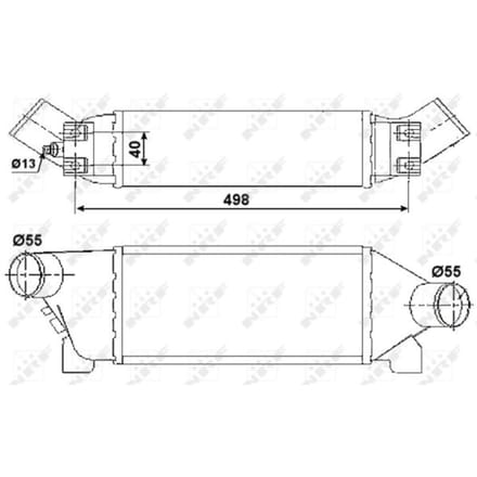 Intercooler NRF 30259