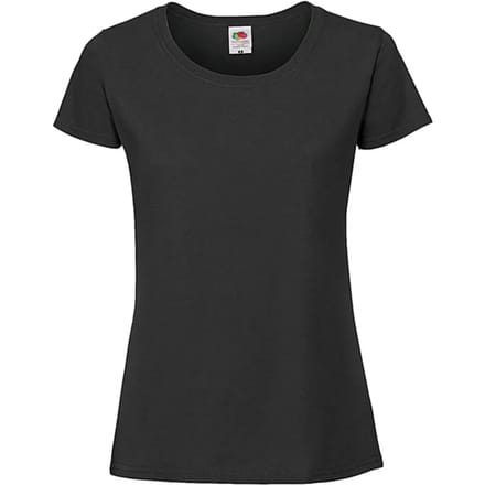 Dames-T-shirt Fruit of the Loom Ringspun Premium
