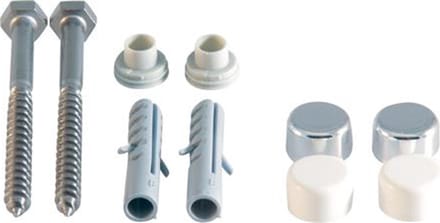 Ideal Standard schroefbevestigingsset, 6x70mm, incl. sluitring en plug afdekkap - K711067