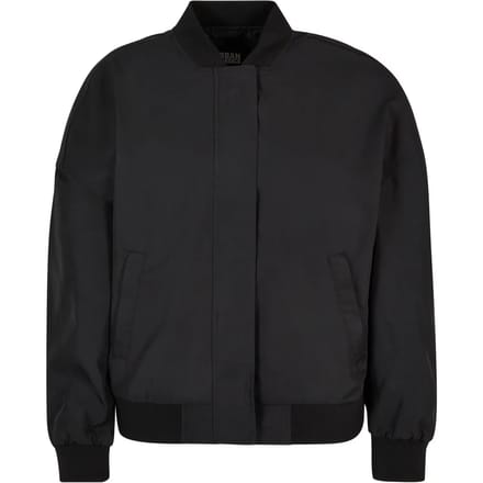 Urban Classics - Recycled Oversized Light Bomber jacket - M - Zwart
