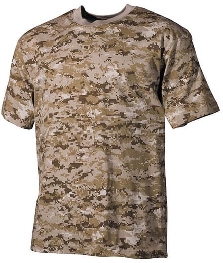 MFH US T-Shirt - korte mouw - Desert digital - 170 g/m² - MAAT M