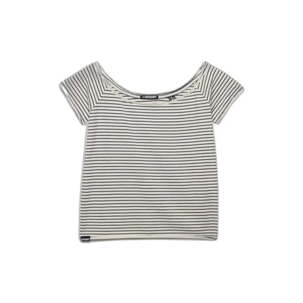 Bardot top T-shirt met blote schouders voor dames Superdry
