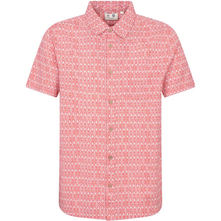Mountain Warehouse Heren Preston Illustratie Shirt (Vuurkoraal)
