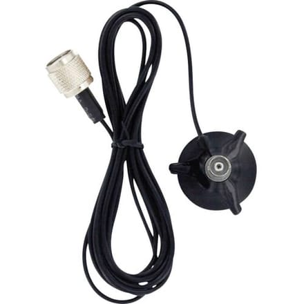 Magneethouder Albrecht Mini Magnetfuß mit TNC Anschluß (am Fuß und Kabel) 6678