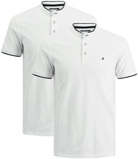Jack & Jones Heren poloshirt 2 pack Paulos Mao