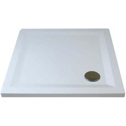 Breuer Flat Line Design square shower tray 100 x 100cm 1288.011.000.020