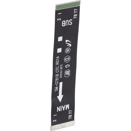 Flex Connector Kabel Telefoonscherm Connector Moederbord Kabel Vervanging voor Samsung Galaxy S20 FE white