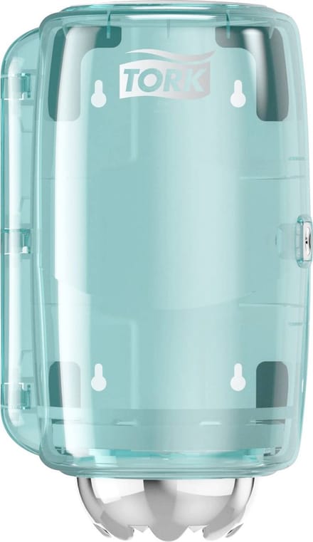 TORK 658000 Performance Papierenhanddoekdispenser Kunststof Wit, Turquoise 1 stuk(s)