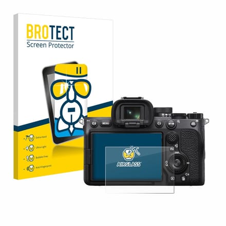 Screenprotector voor Sony Alpha 7 IV Beschermglas transparant