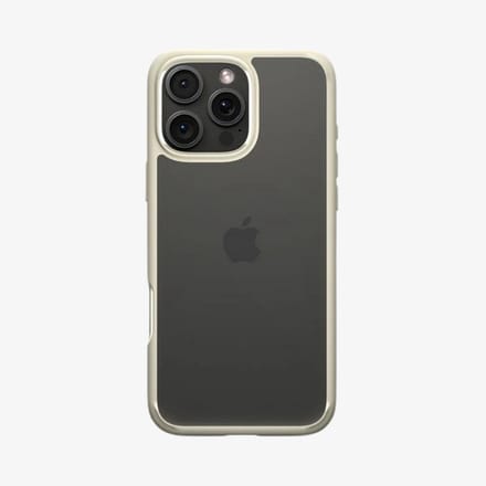 Spigen Crystal Hybrid Apple iPhone 16 Pro Max Hoesje Back Cover Beige