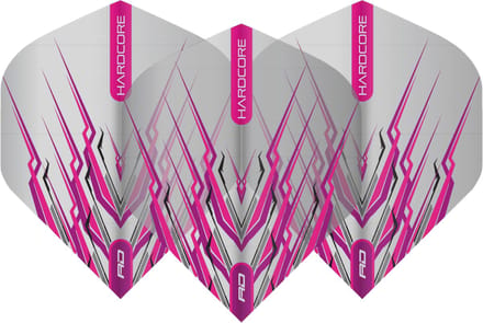Red Dragon Peter Wright Hardcore Mohawk Pink - Dart Flights