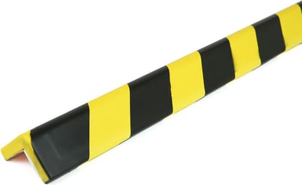 PU Stootrand Hoekprofiel Model 8 – Geel & Zwart