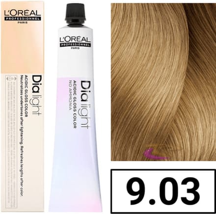 Dye No Ammonia L'Oreal Professionnel Paris Dia Light Nº 9,03 (50 ml)