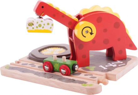 Bigjigs Wooden Dino Crane