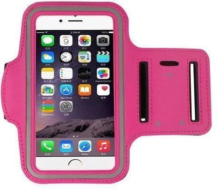 Roze Sportarmband Hardloopband Geschikt voor LG K8 (2018)