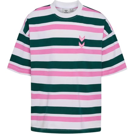 Kinder-T-shirt Hummel Boxy Stripe