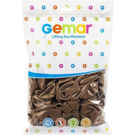 Ballonnen G90 Pastel 10 - Koffie 76/ 100 Stuks