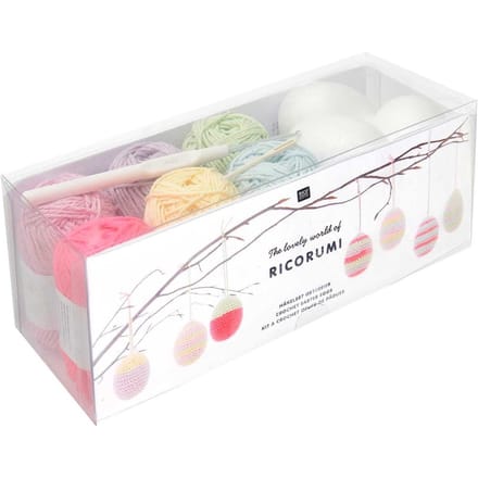 Rico Design Ricorumi Haakset "Paaseieren Pastel"