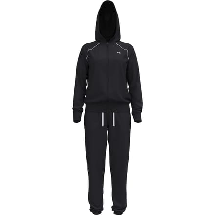 Under Armour Rival Tricot Trainingspak Dames-Zwart