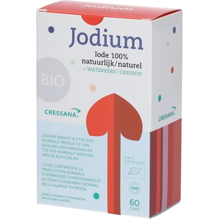 Cressana Bio Jodium + Chlorella + Waterkers 60 Capsules