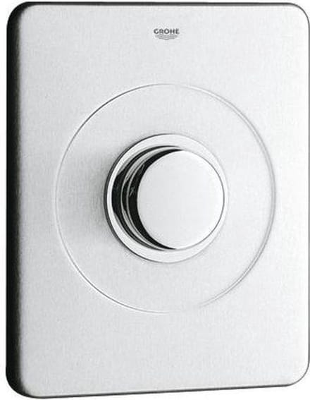 GROHE WC bedieningsplaat drukknopbediening voor drukspoeler RVS