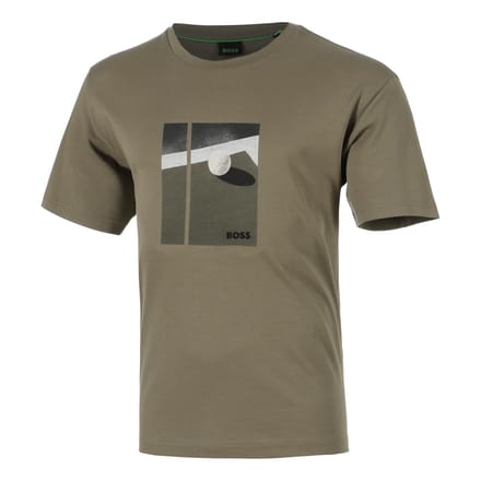 BOSS Join Relaxed T-shirt Heren-kaki