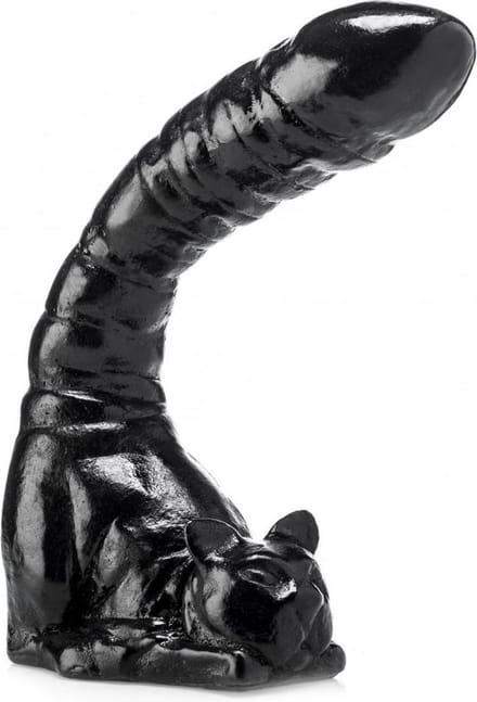 Kiotos Monstar - Tomkat - Dildo - 43 x 10 cm - Zwart