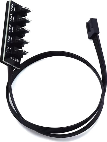 Nereb 1-to-4 PWM Fan Hub - Verloopadapter voor ventilator