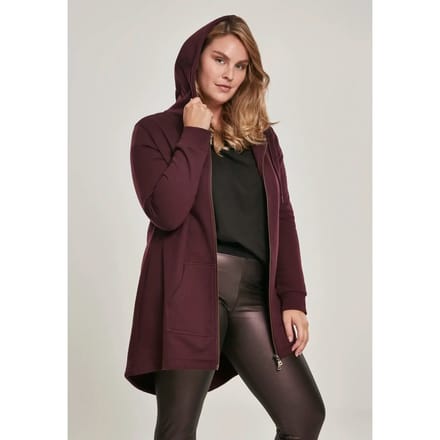 Dames parka grote maten Urban Classic sweat