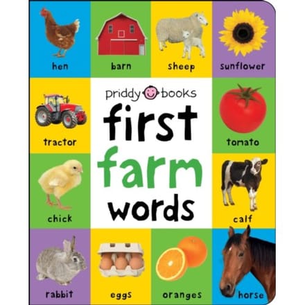 First Farm Words - First 100 Soft To Touch - Priddy Books