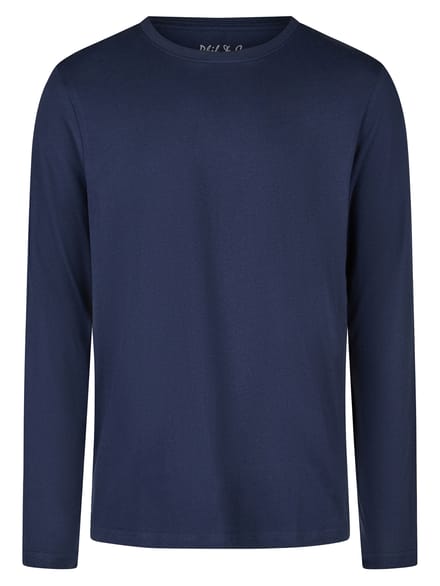 Phil & Co Heren Pyjama Set Lang Blauw/Grijs Geruit - Maat XXL