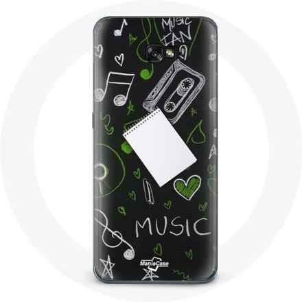 Case voor Samsung A5 2016 Muziek-solsleutel