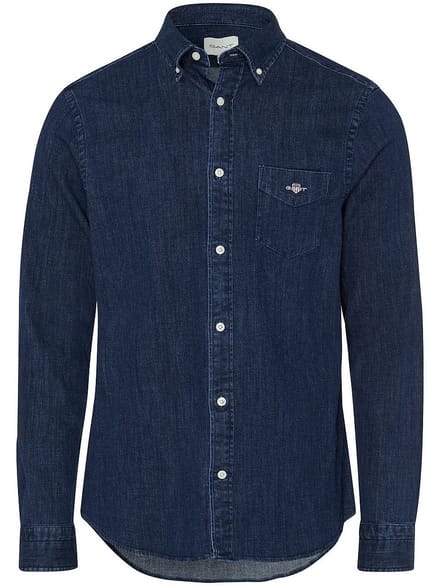 Regular Fit-jeanshemd Van GANT denim