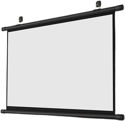 Projectiescherm - Beamerdoek - Thuisbioscoop Presentaties - Handmatig Neerklapbaar - 30-50 Inch 4:3 - Wit