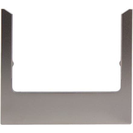 Hager Berker Design Frame Hoekig Roestvrij Staal - WD1263