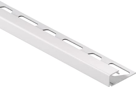 Schlüter Quadec AC tegelprofiel mat aluminium wit 11 mm x 300 cm