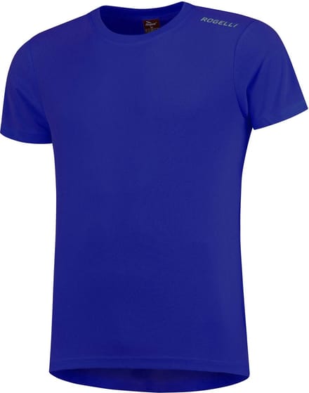 Rogelli Promo Heren Hardloopshirt - Korte mouw - Blauw