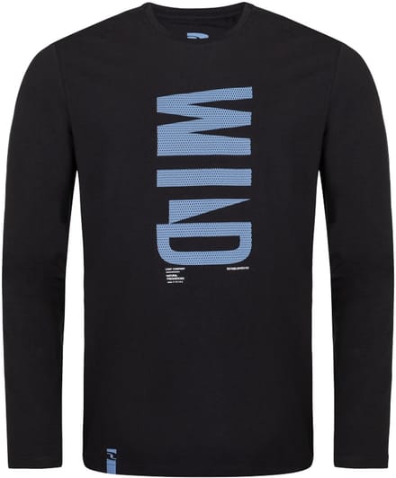 Heren T-shirt Loap Allonzo Zwart - S
